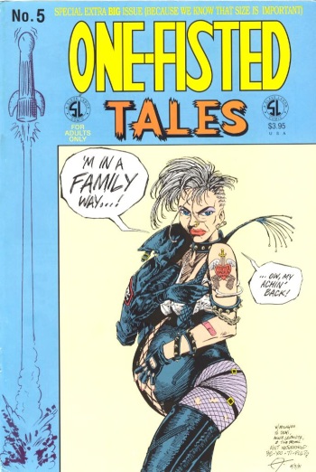 One-Fisted Tales #5 cover