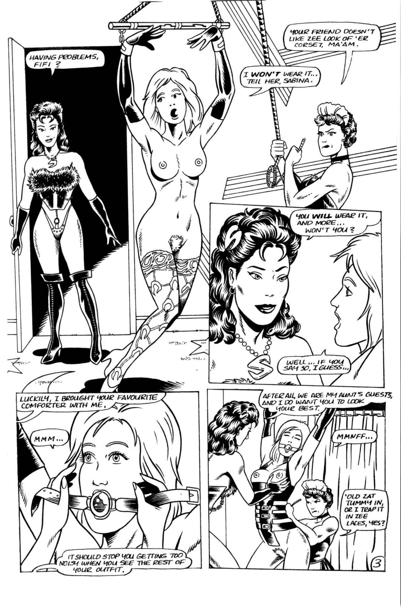 Sabina - Mistress of Escapes #3 page 5 full
