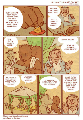 [Artdecade] He Who Tells His Secret cover