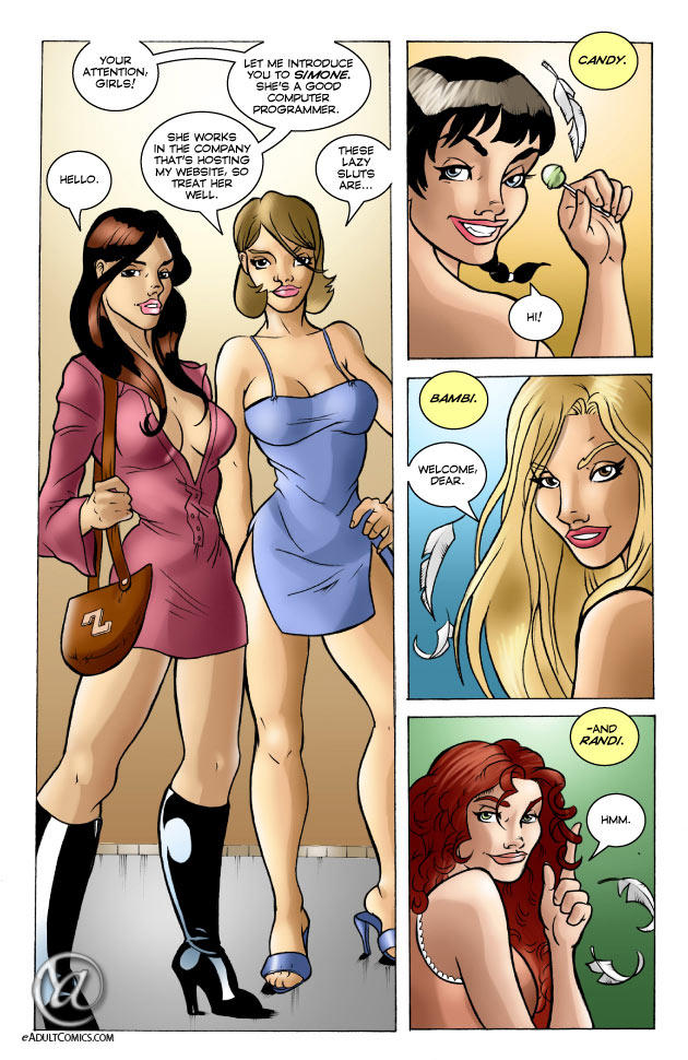 Wild Girls #1 page 3 full