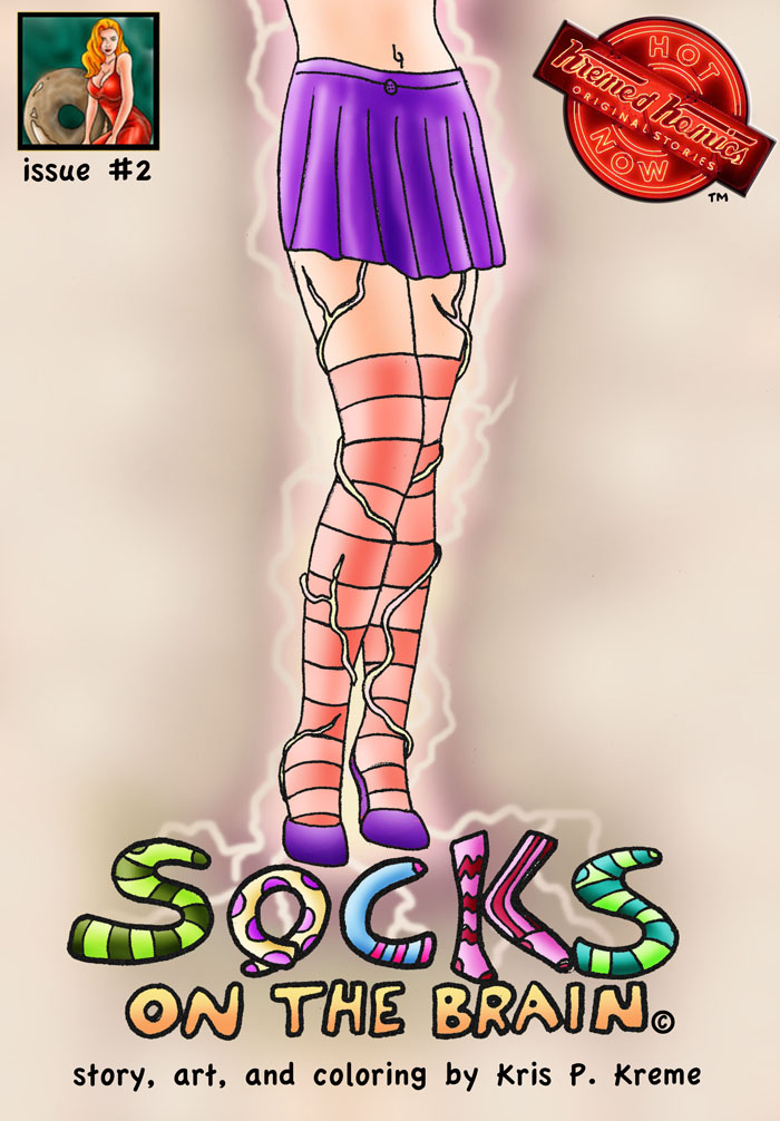 Kremed Komics #2: Socks on the Brain page 1 full