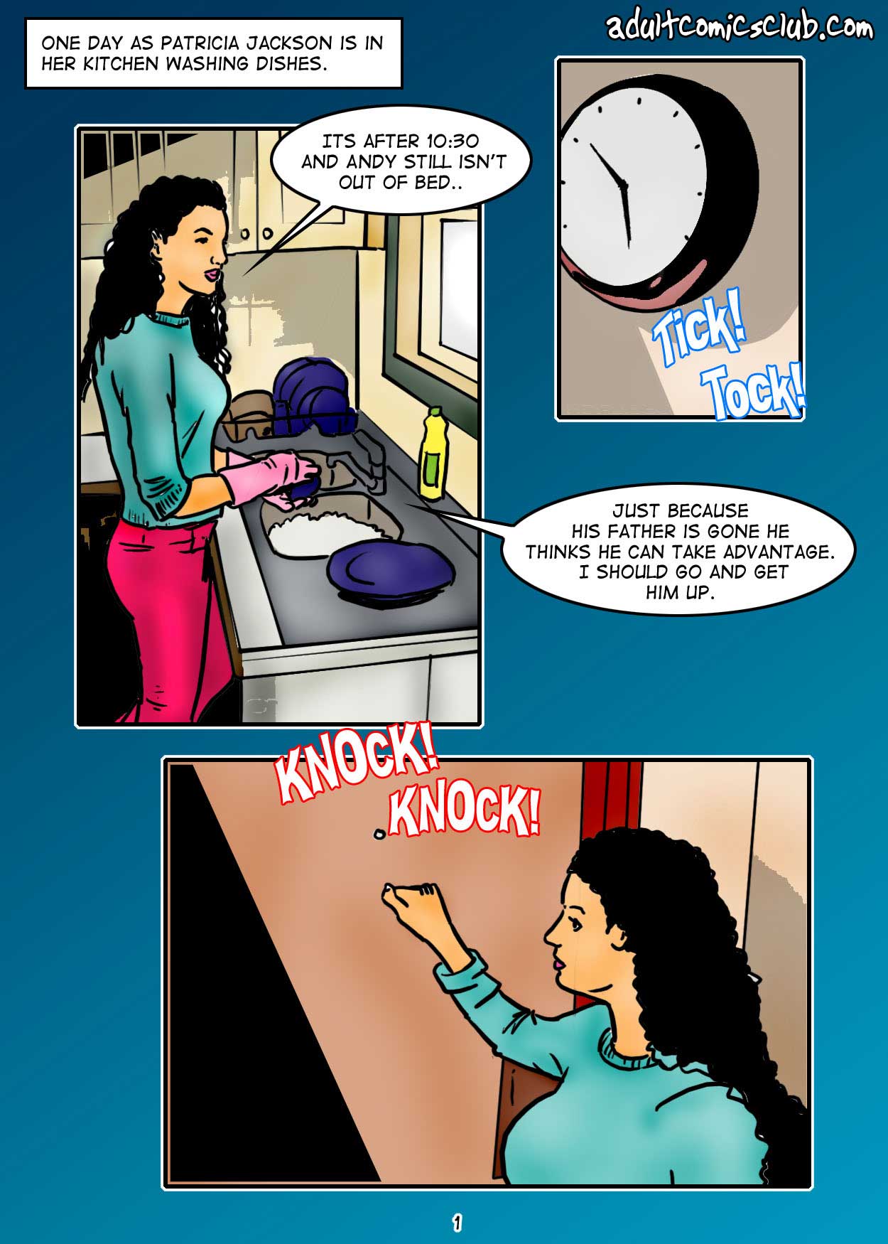 Patricia and her Stepson page 1 full