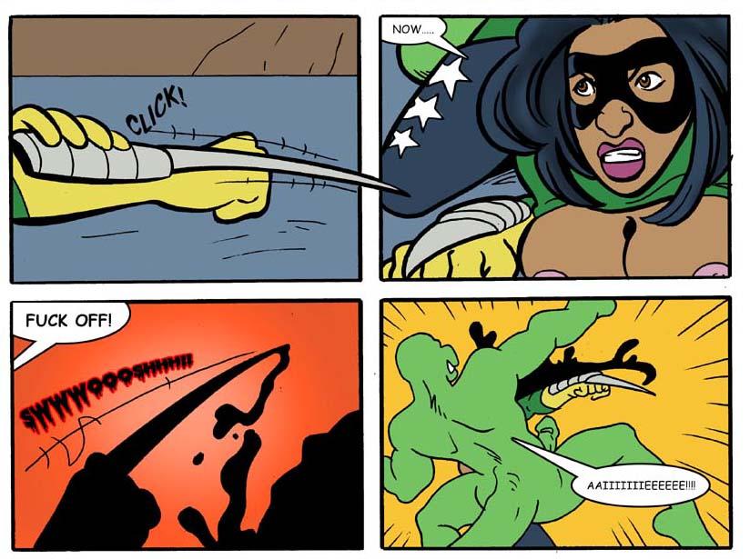 Lady Brazilia vs Dr Lizarro page 12 full