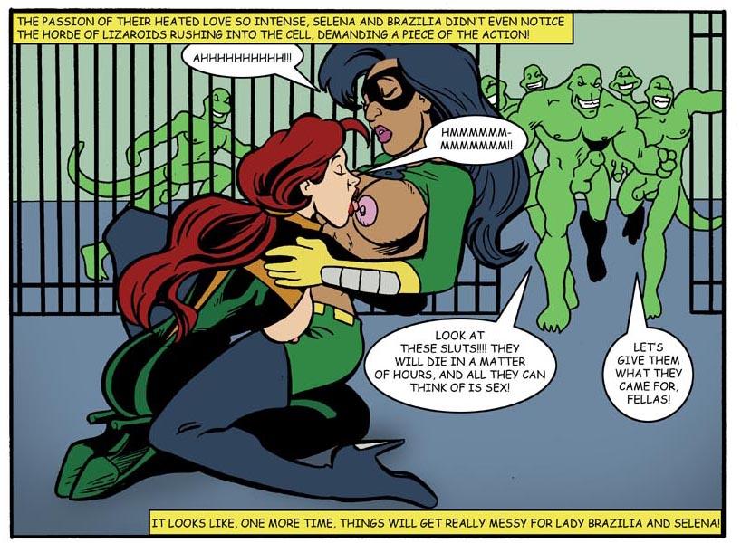 Lady Brazilia vs Dr Lizarro page 6 full
