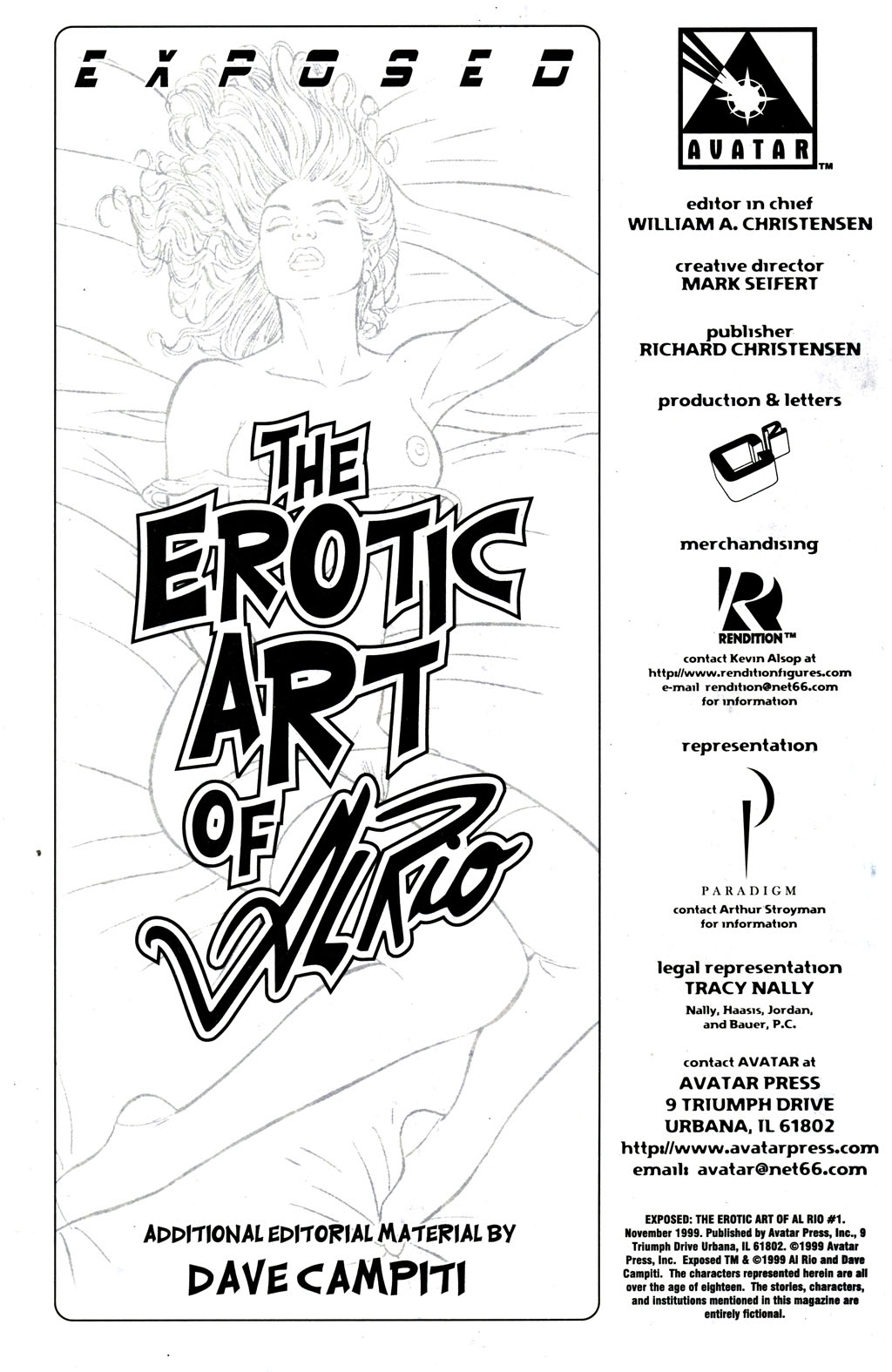 Exposed - The Erotic Art of Al Rio page 5 full