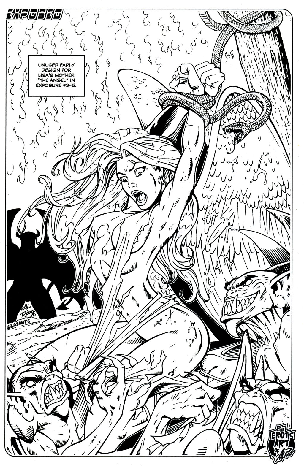 Exposed - The Erotic Art of Al Rio page 8 full