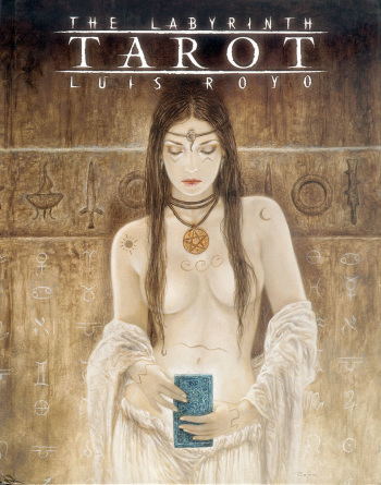 LUIS ROYO - The Labyrinth Tarot Artbook cover
