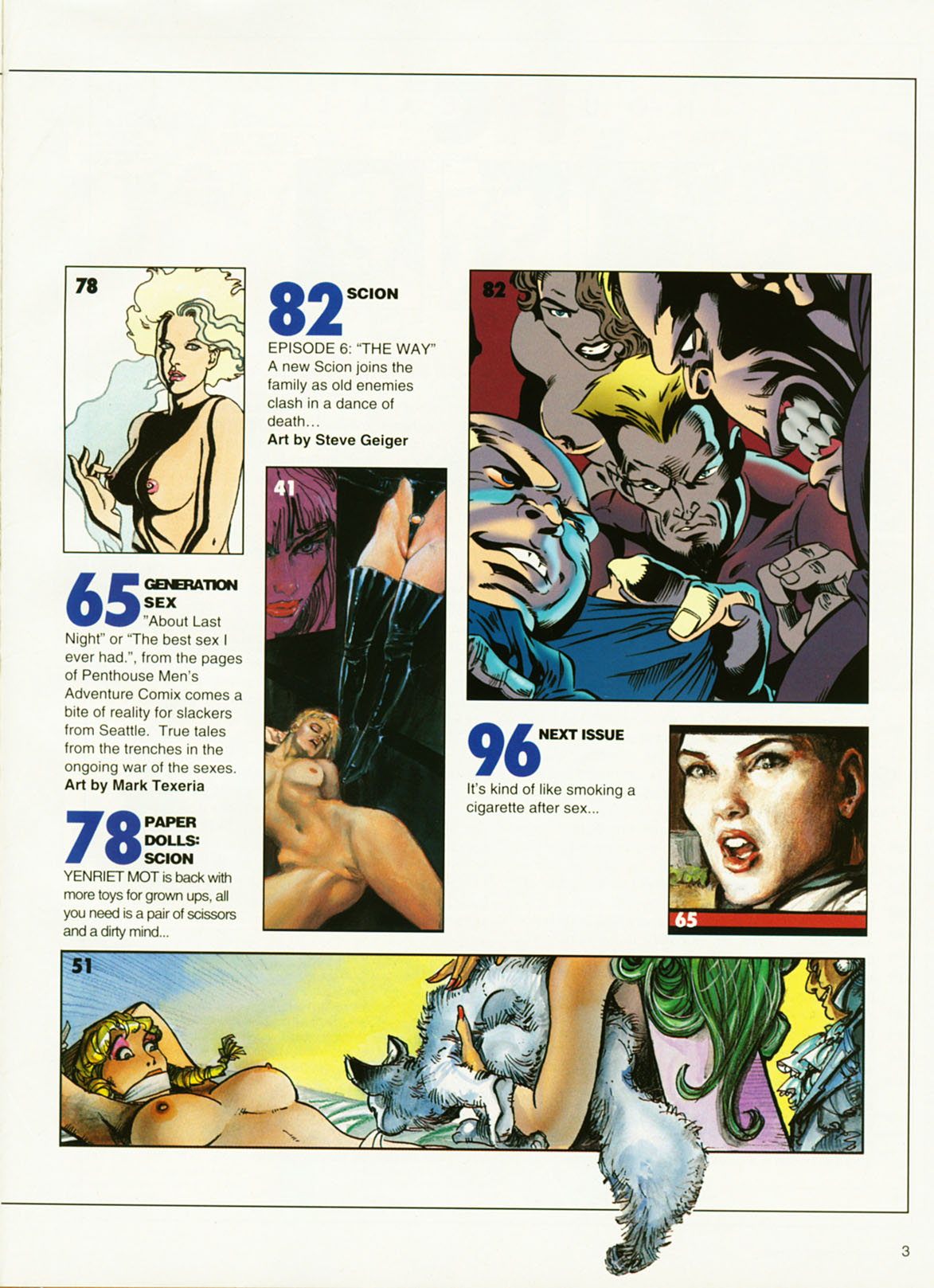 Penthouse Comix 7 page 4 full