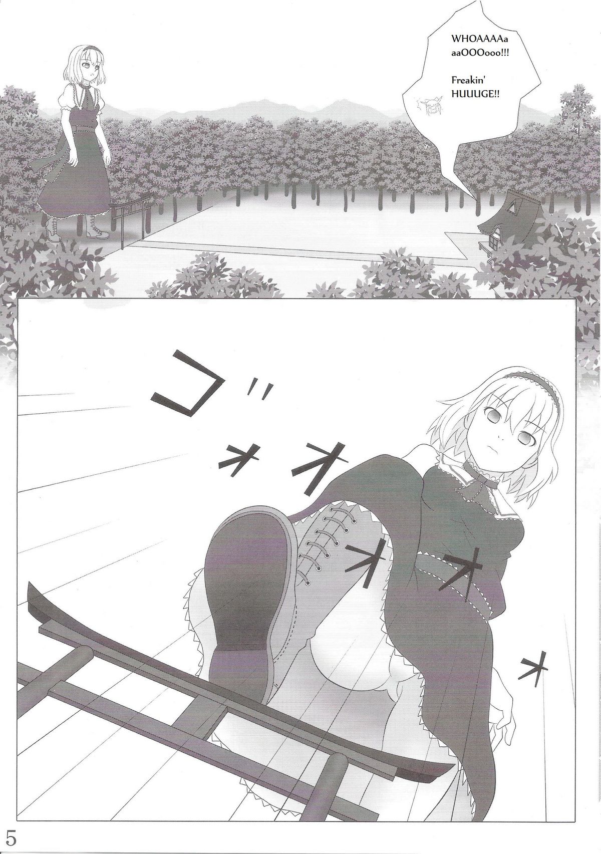 Touhou Super Dreadnaught  Girl English page 5 full