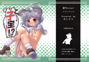 (CCFukuoka22) [CUNICULUS (Yositama)] Ko, kodakara!? ~Nazrin wa Ore no Yome~ (Touhou Project) cover