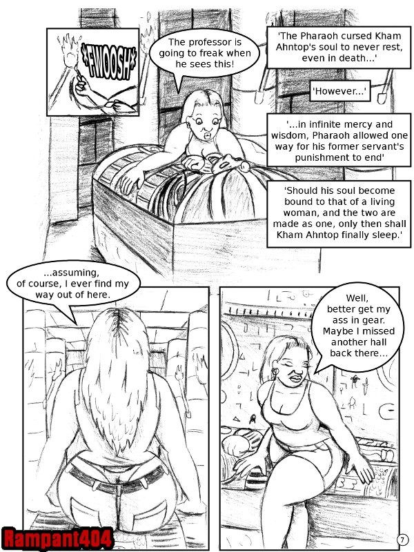 Tales of Schlock #5 : Bride of the Mummy page 9 full