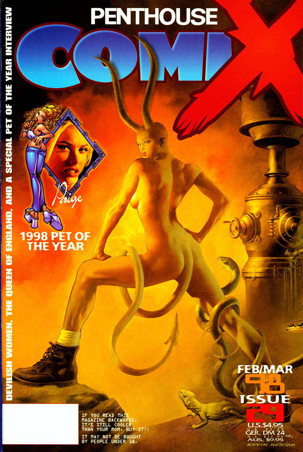 Penthouse Comix 29 page 1 full