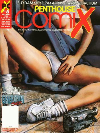 Penthouse Comix 8 cover