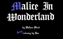 Malice in Wonderland
