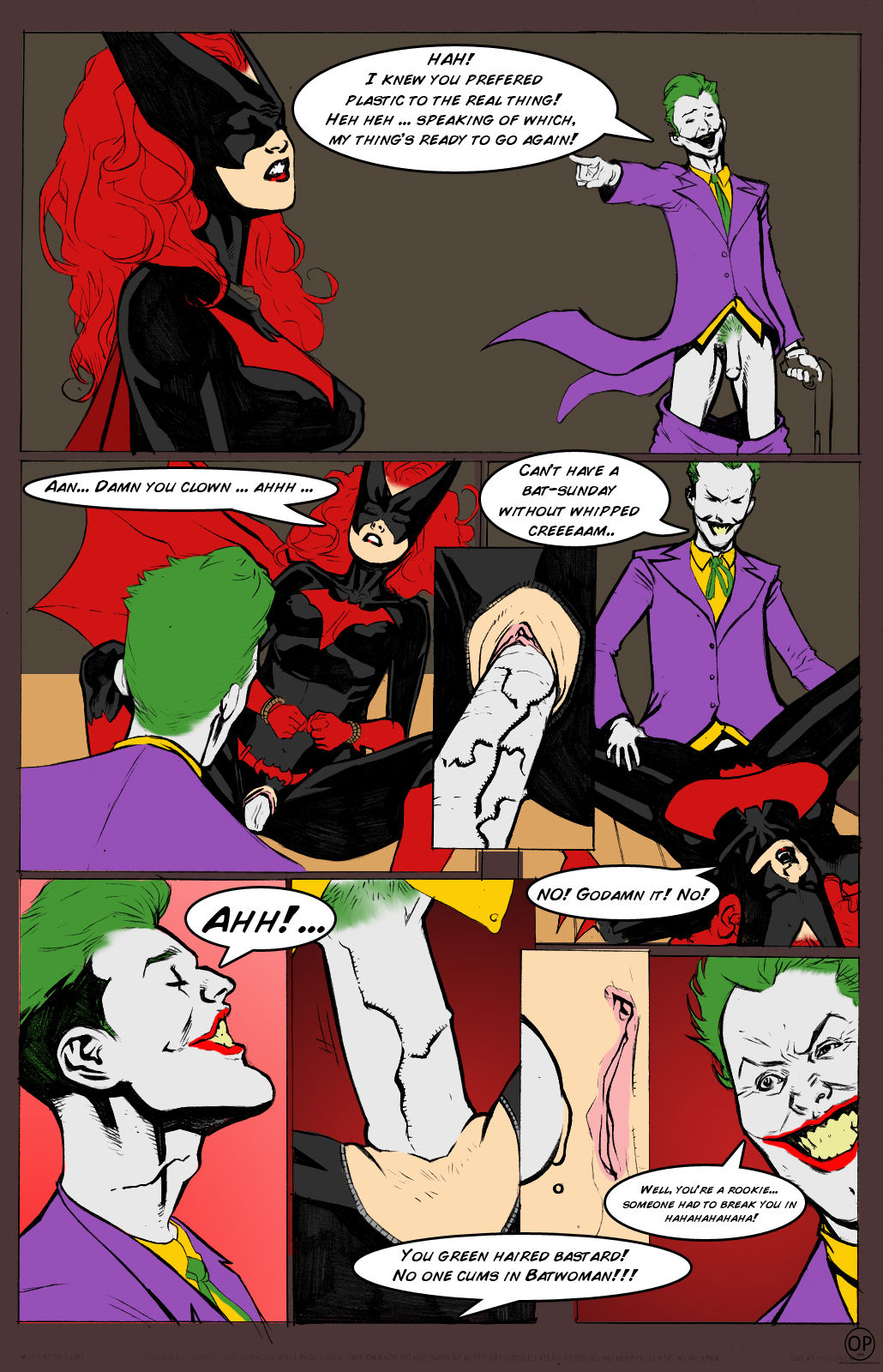 Joker vs Batwoman page 10 full