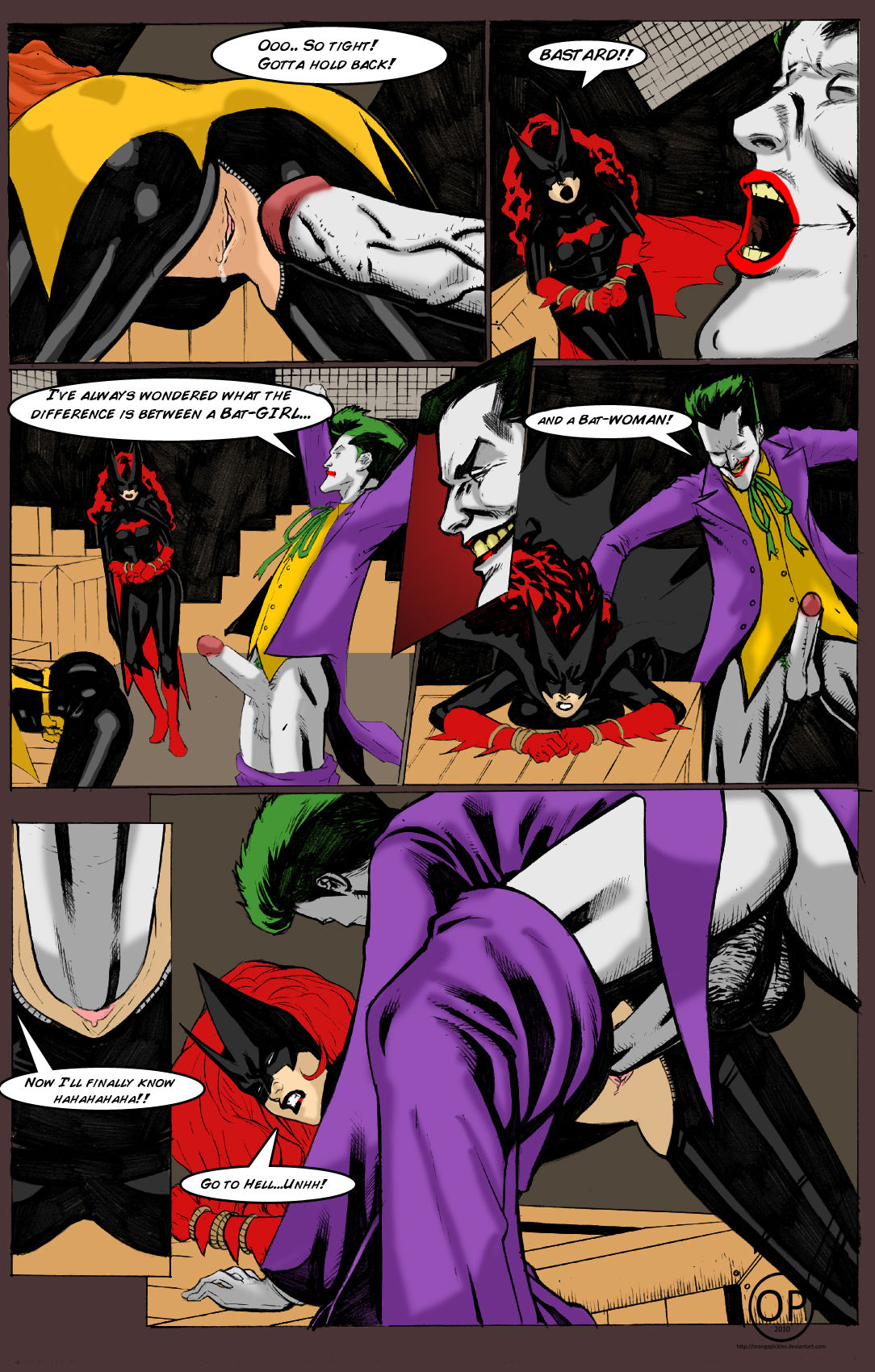 Joker vs Batwoman page 5 full