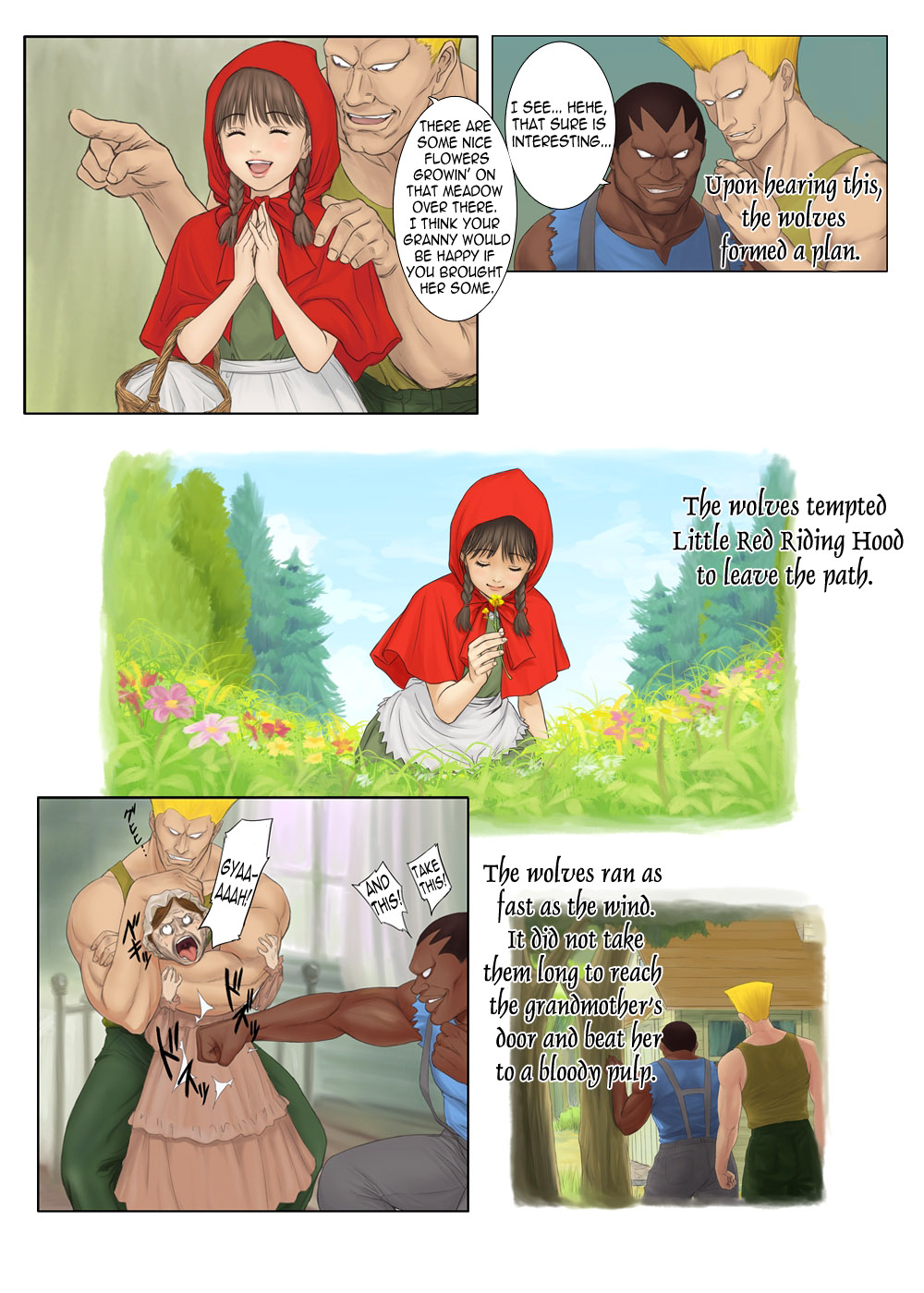 Otona no Ehon Akazukin-chan | Little Red Riding Hood’s Adult Picture Book  =Nashrakh+Nemesis= page 5 full