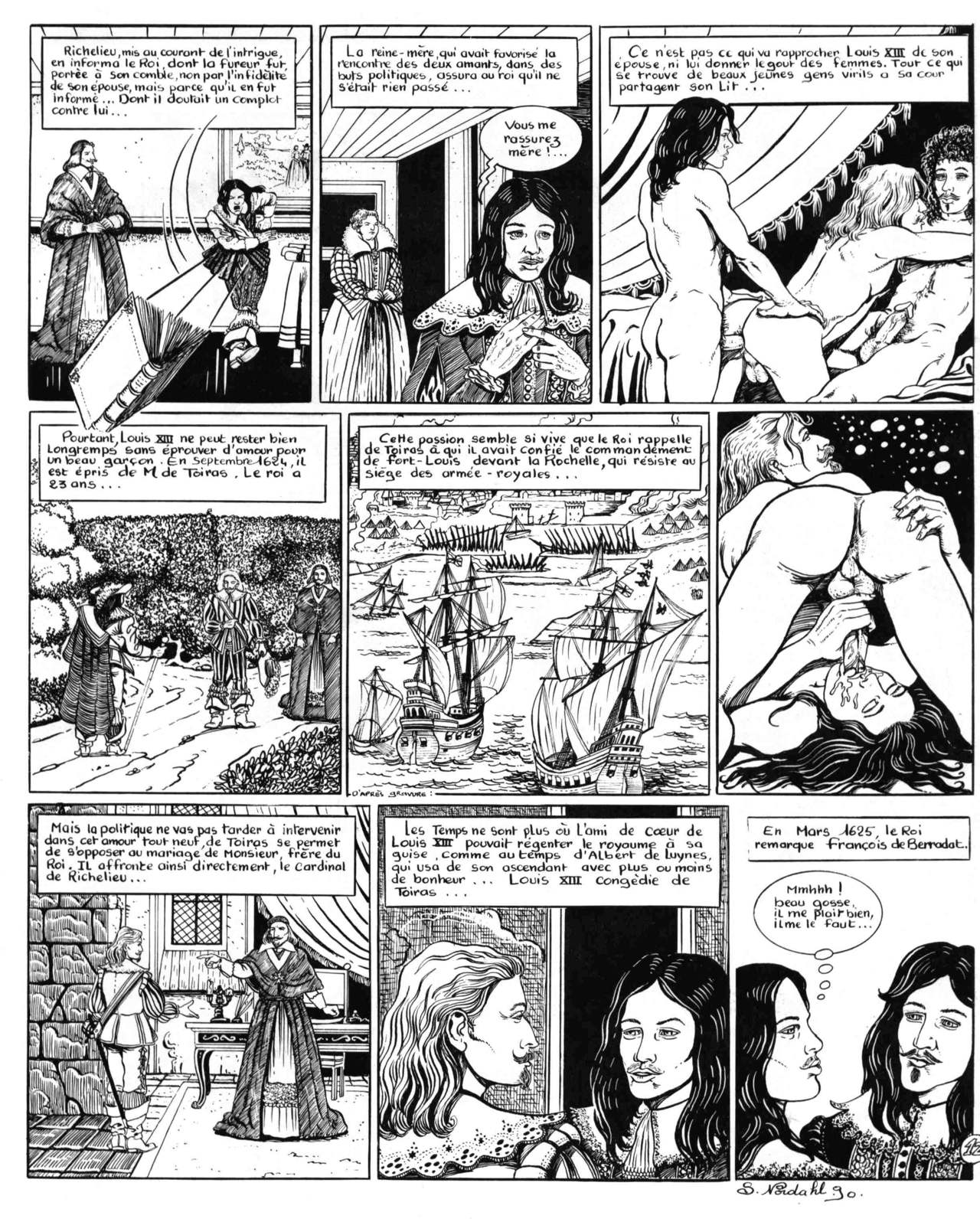 La Vie Amoureuse de Louis XIII page 12 full