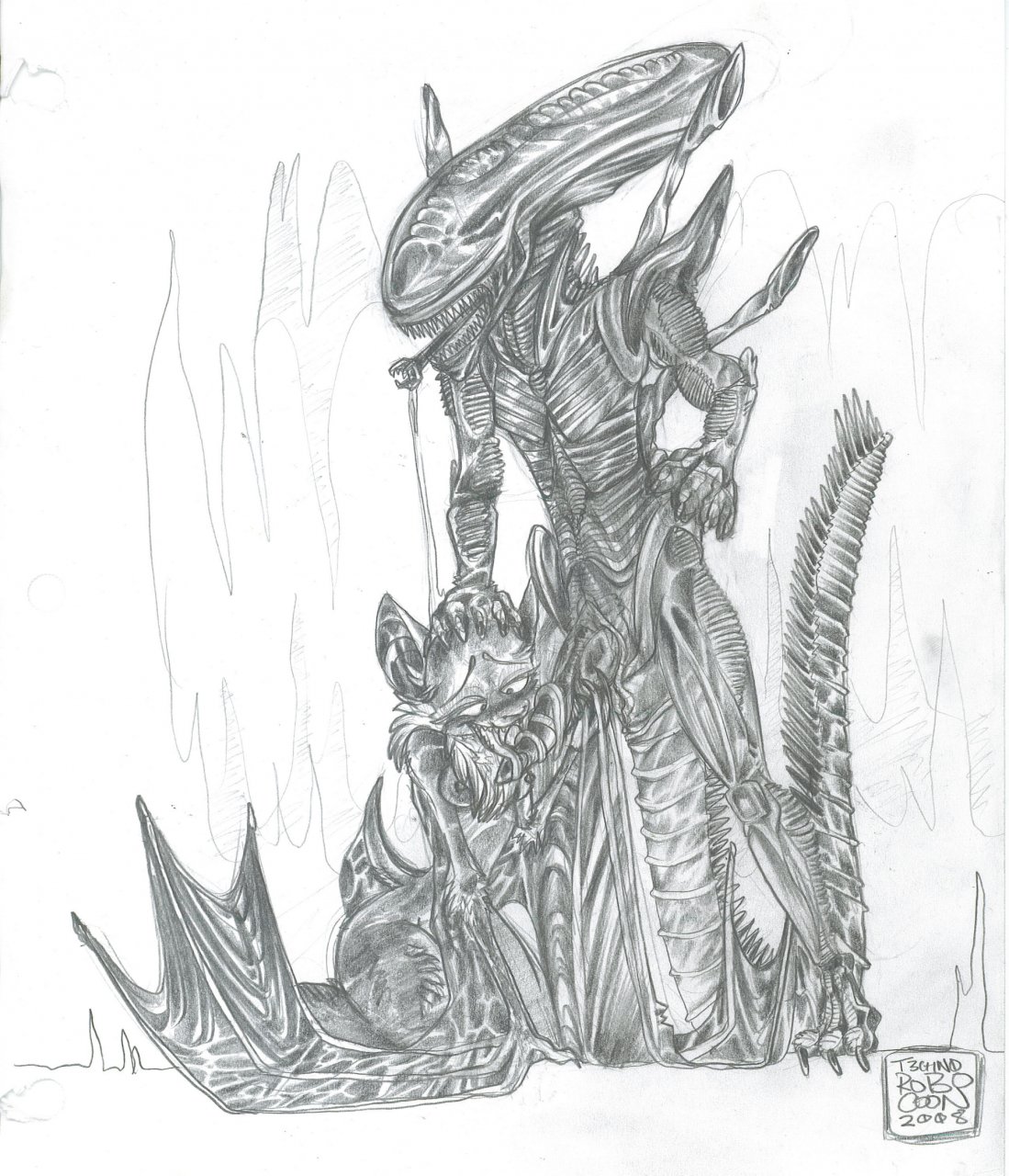 My Xenomorph  collection page 6 full