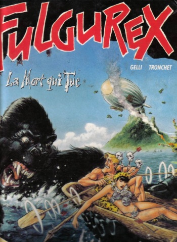 [FRENCH] Fulgurex (King Kong and Tarzan parody) cover