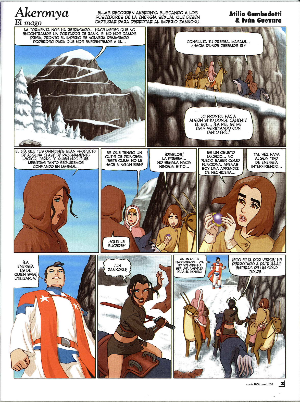 Kiss comix 163 page 3 full