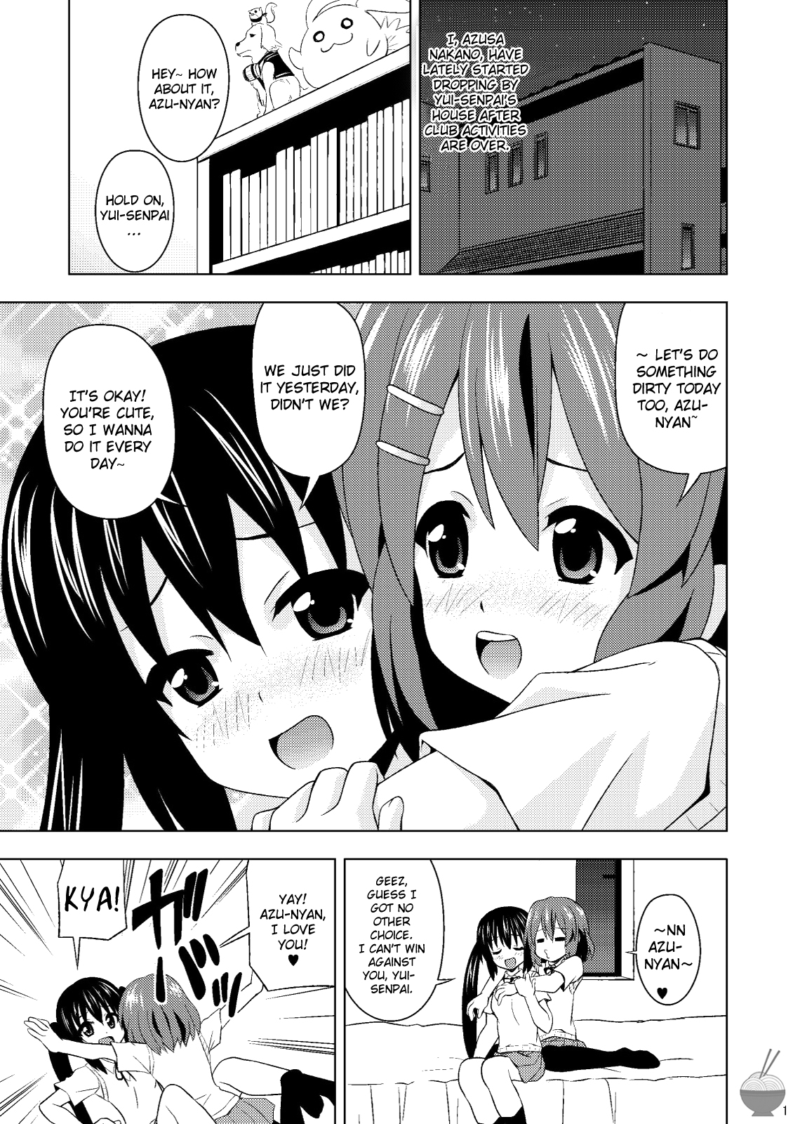Azu-nyan to Nyan-Nyan page 3 full