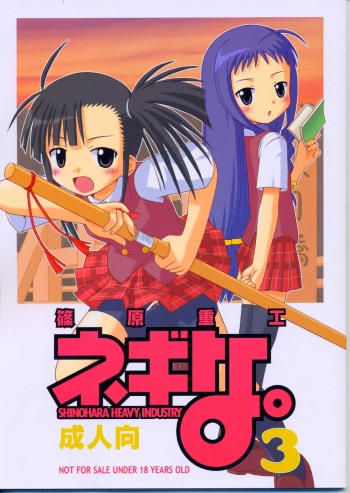 (CR35) [Shinohara Heavy Industry (Various)] Negina. 3 (Mahou Sensei Negima!) cover