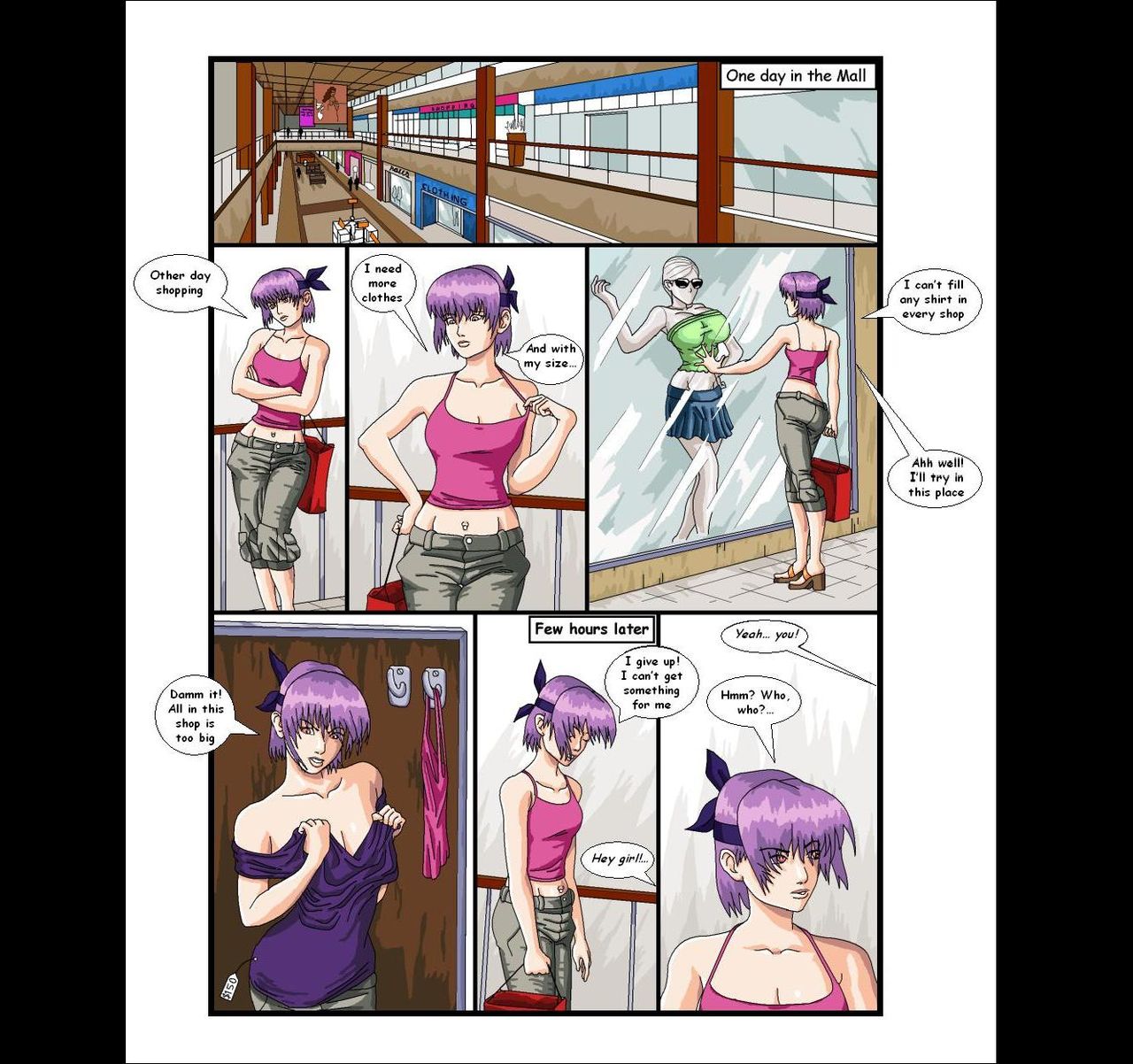 Ayane's Bug Story page 1 full