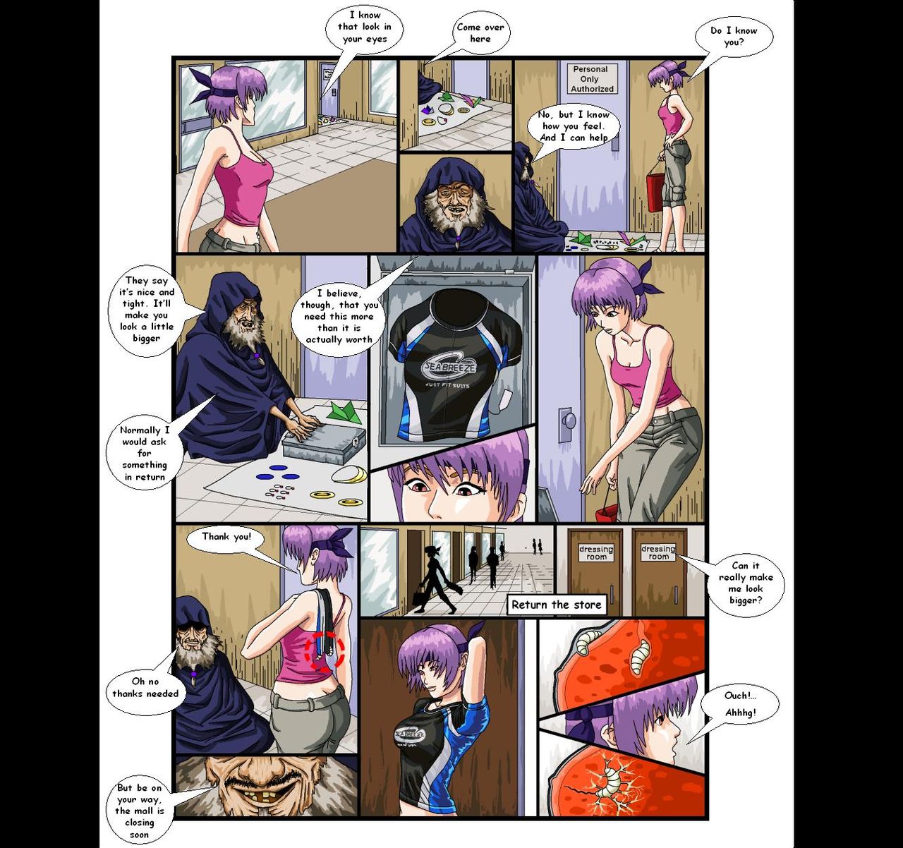 Ayane's Bug Story page 2 full