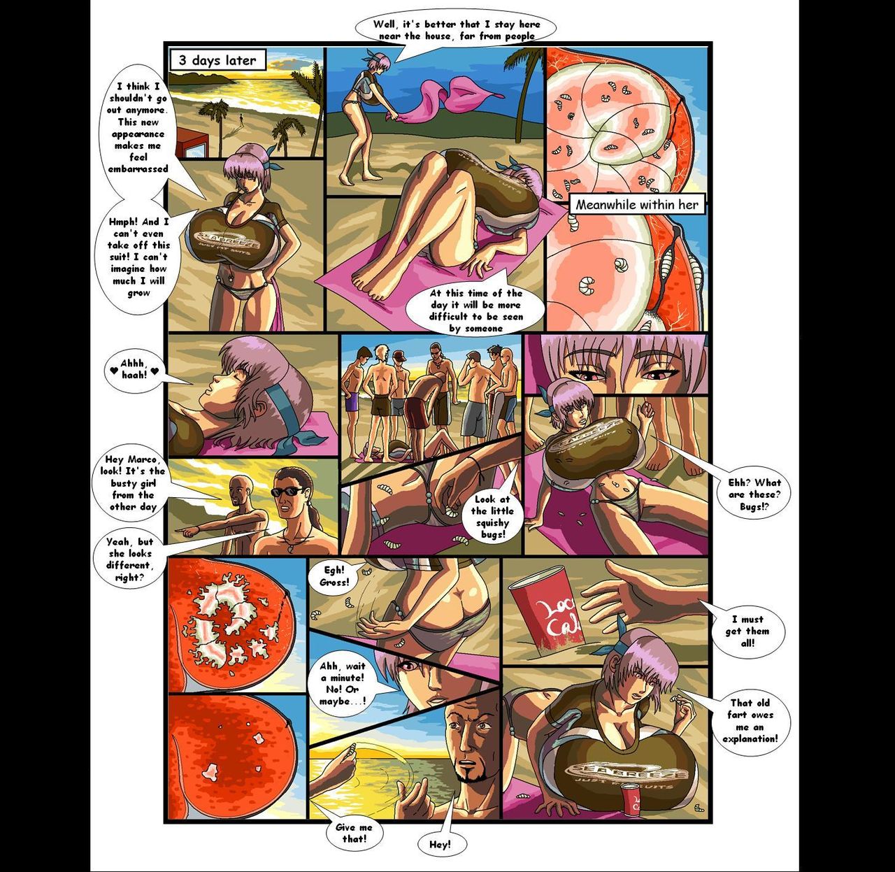 Ayane's Bug Story page 5 full