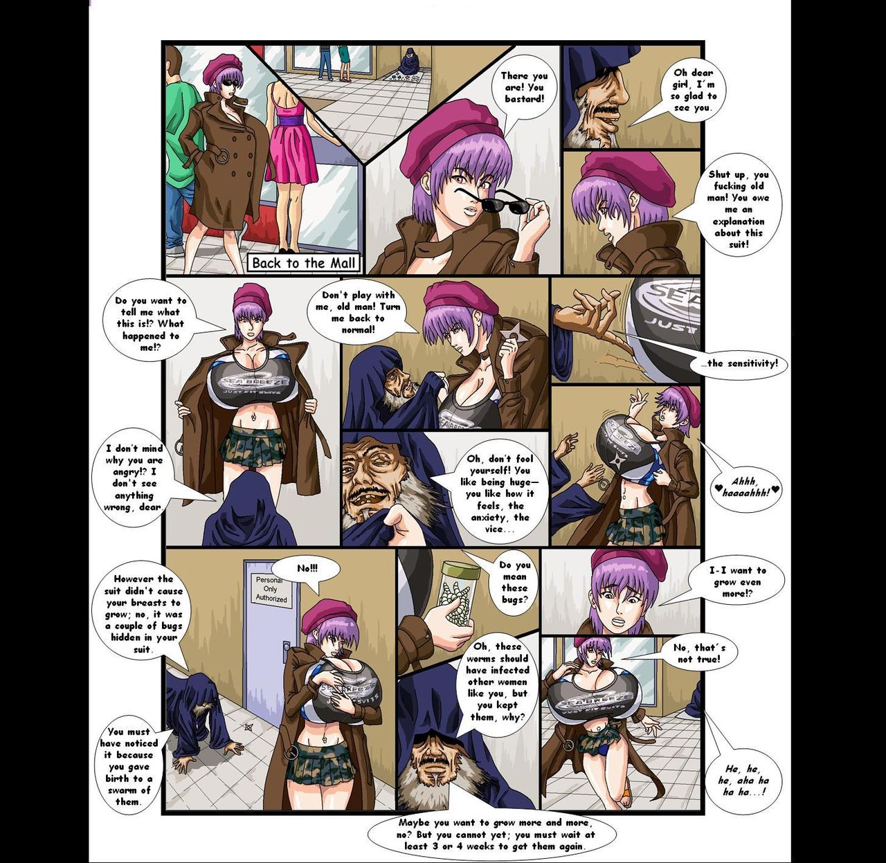 Ayane's Bug Story page 6 full