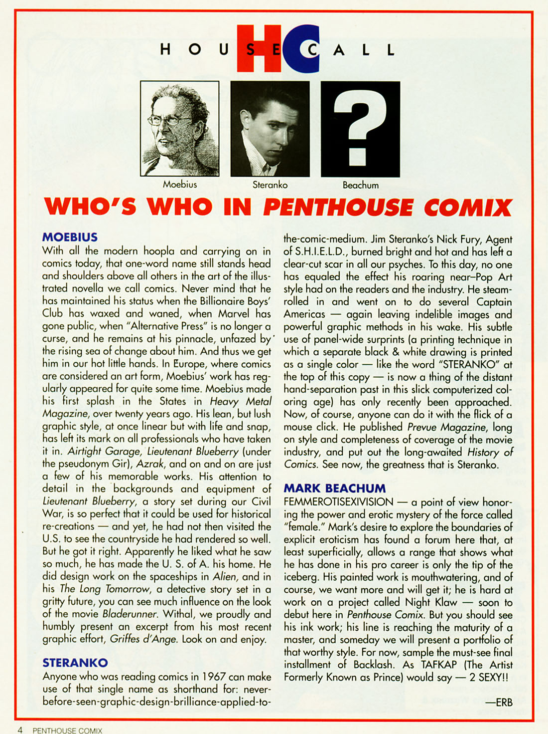 Penthouse Comix # 11 page 5 full