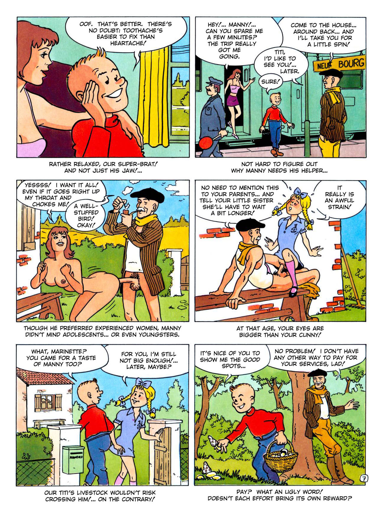 Titi Fricoteur #2 - The Cock of the Town page 8 full