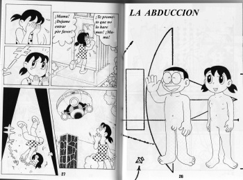 La abduccion (doraemon) cover