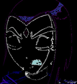 Teen Titans Raven image set