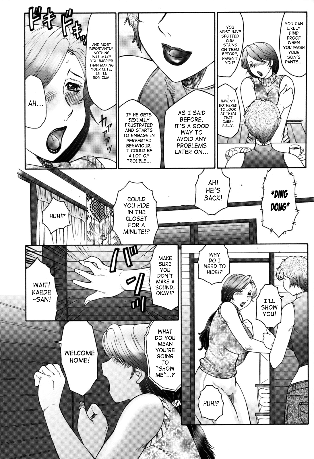 Boshino Toriko - The Captive of Mother and the Son | Enslaved Mother and Son Ch. 1-5 page 8 full