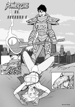 Power Girl Vs Satanna's