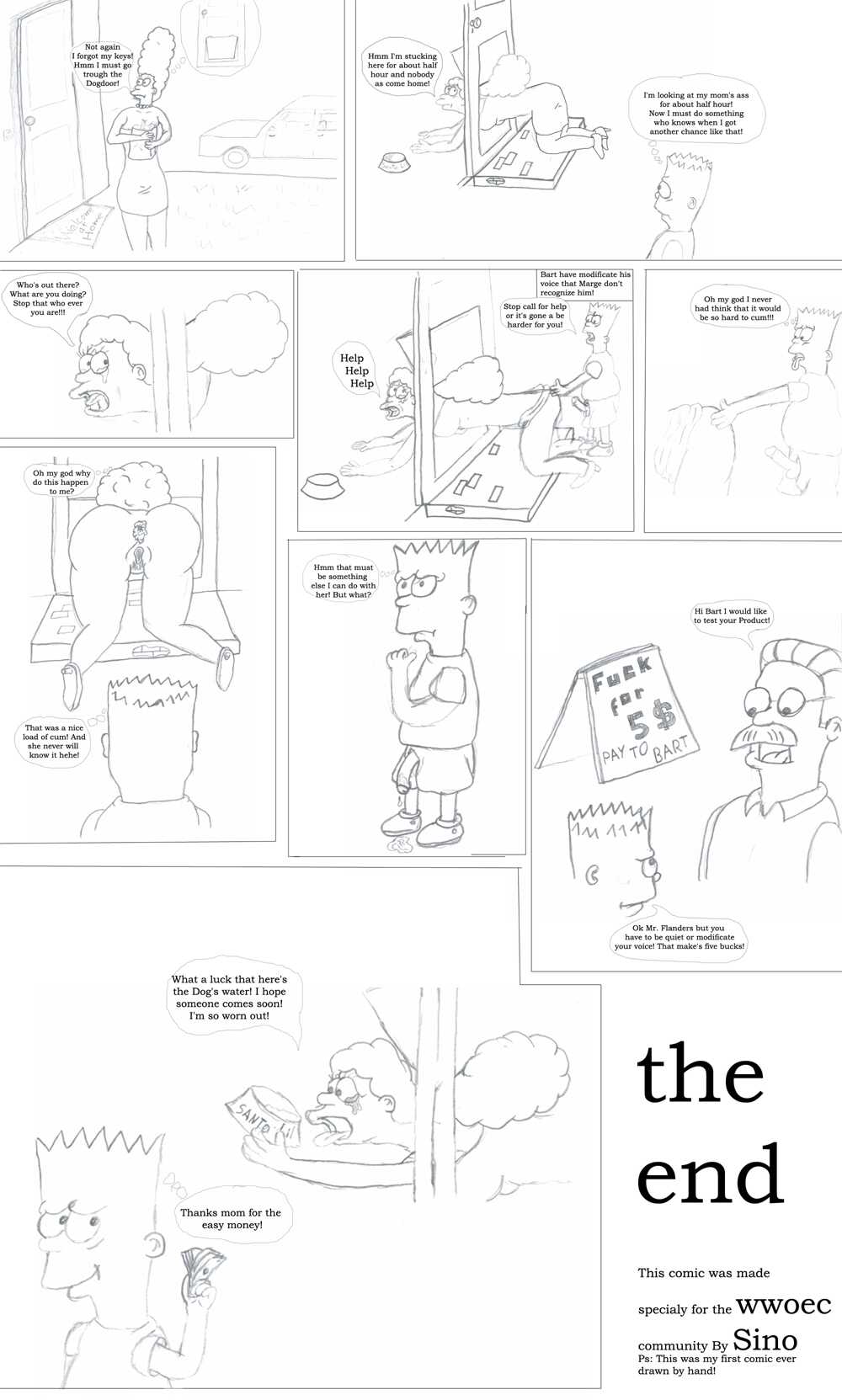 one page comix page 9 full