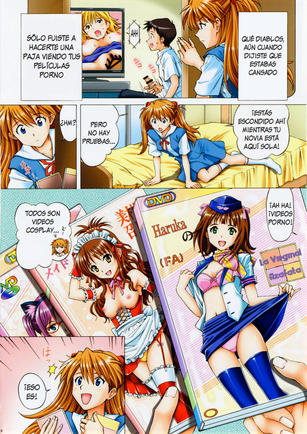 Ecchi na Cosplay Asuka o Meshiagare page 7 full
