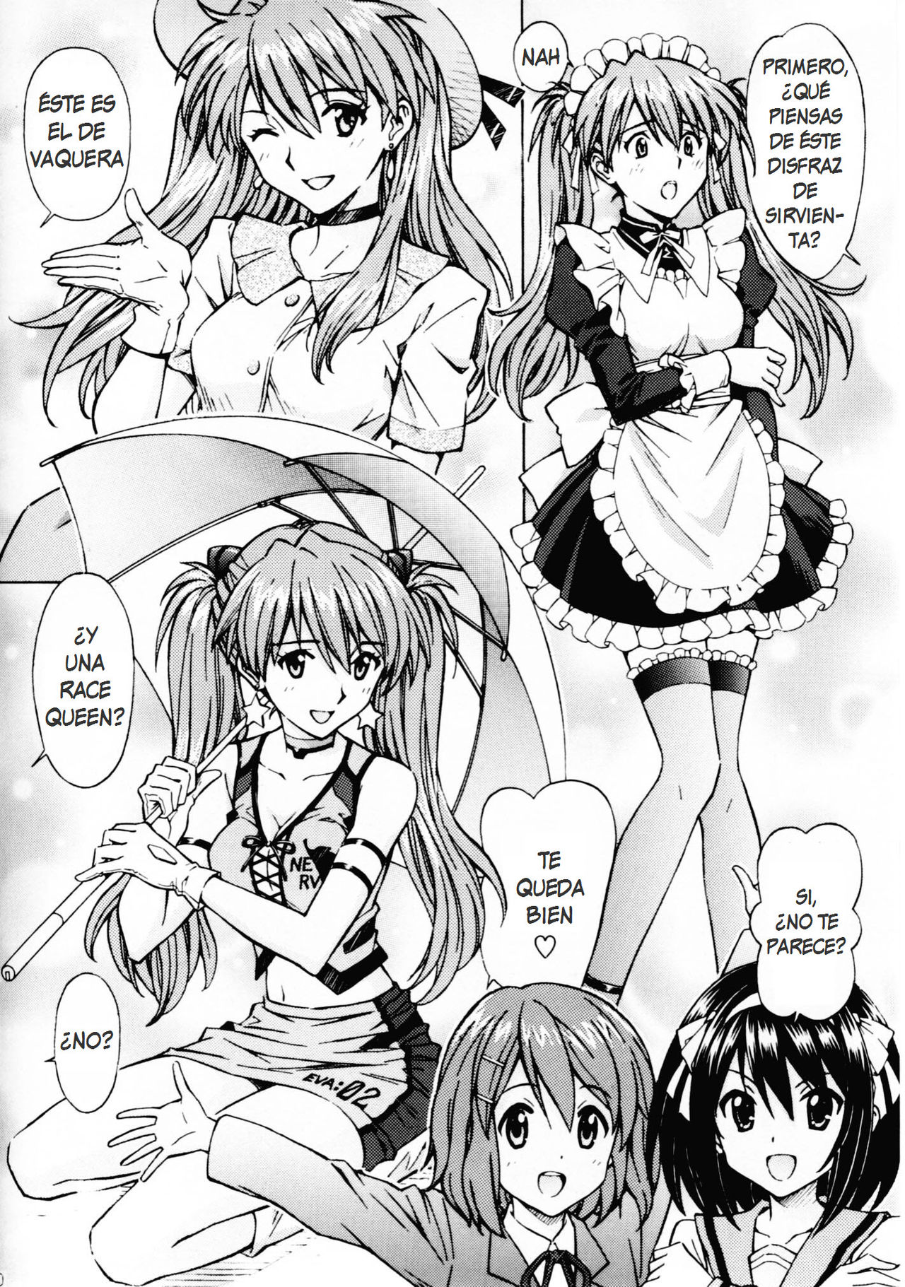 Ecchi na Cosplay Asuka o Meshiagare page 9 full