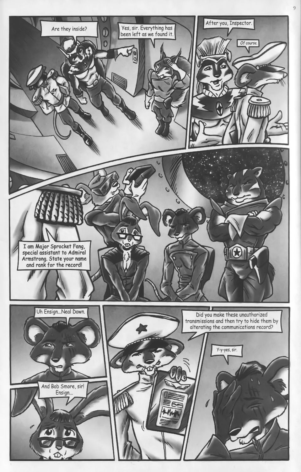 Rocketship Rodents #5 page 11 full
