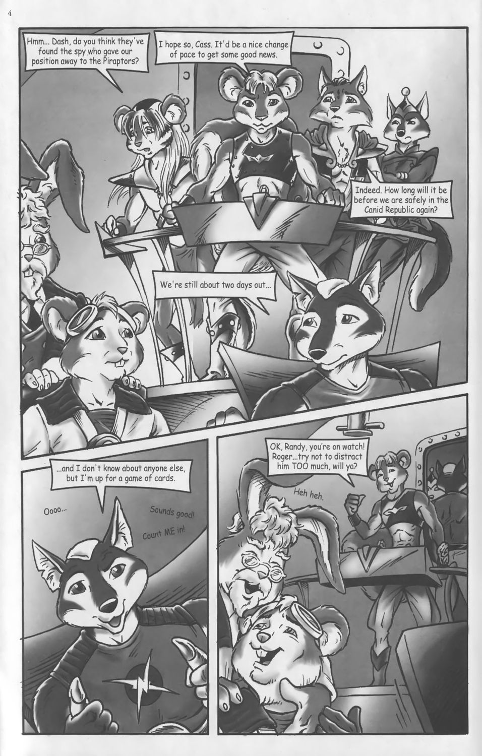 Rocketship Rodents #5 page 6 full