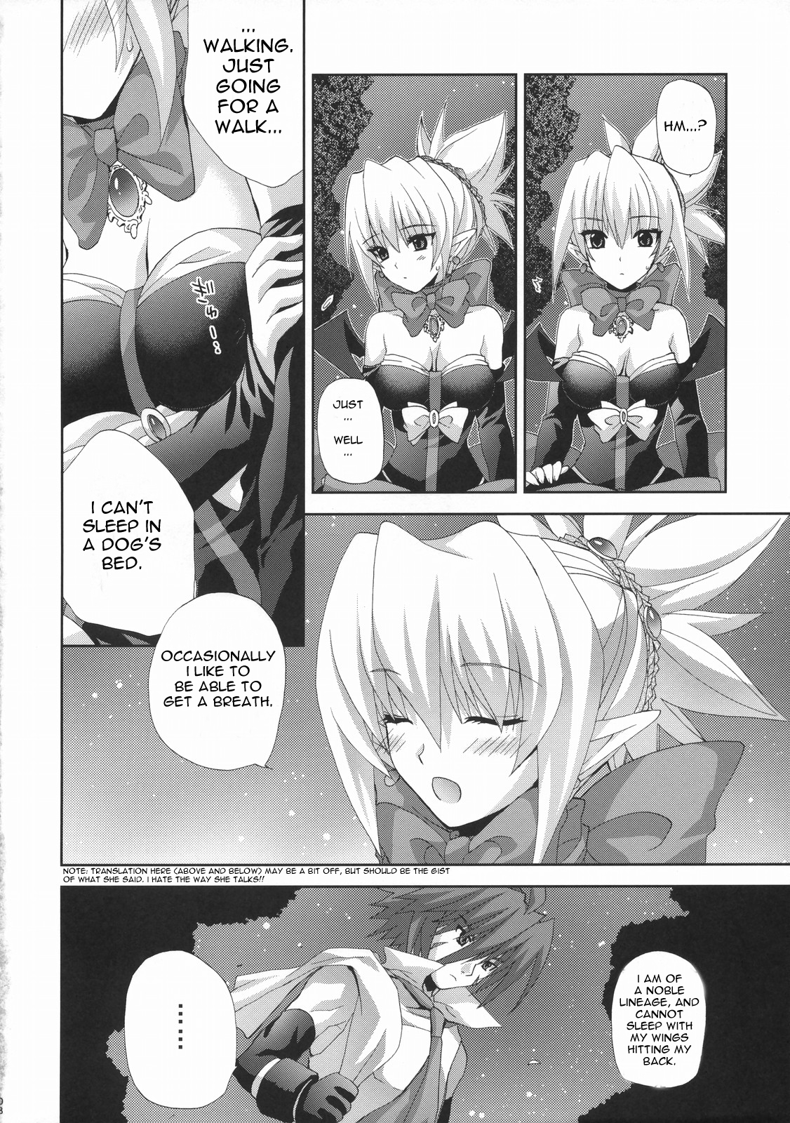 HALF ASLEEP page 7 full