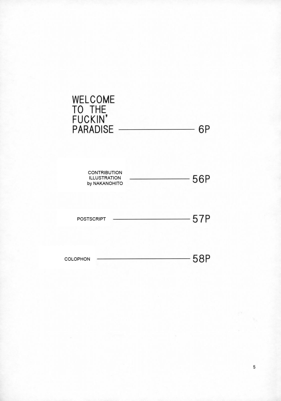 WELCOME TO THE FUCKIN' PARADISE page 4 full