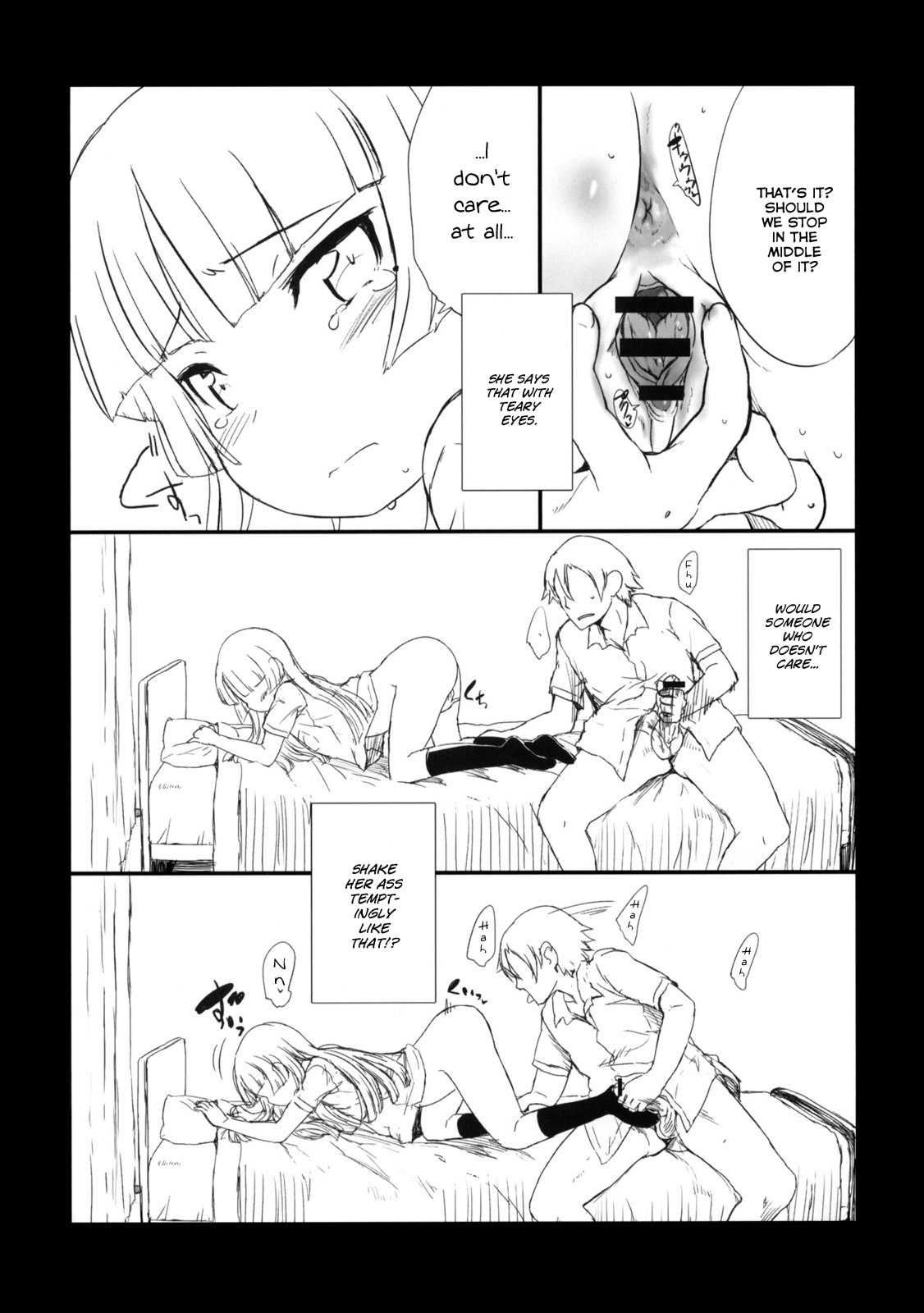 Kuroneko Note. page 8 full