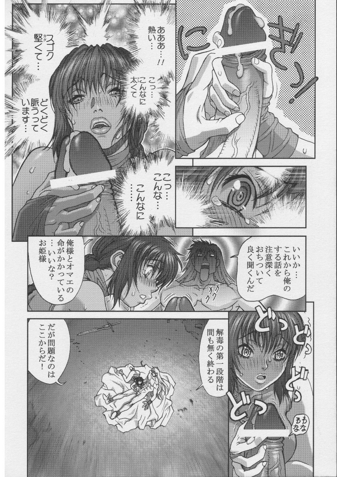BASTARD!! - Ankoku no Hakaishin - Kanzenbsan 01 EXPANSION <Kakuchouban> Sheila Hime Oshaburi Chiryou page 11 full