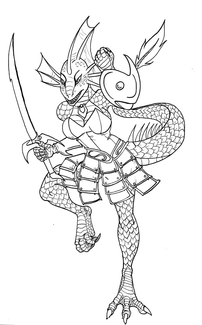 Lizardwoman Sophitia page 12 full