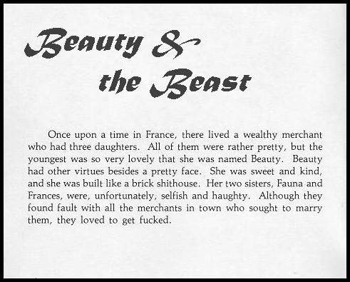 Beauty & the Beast page 1 full