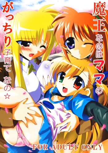 (Lyrical Magical 3) [Lezmoe! (Oyu no Kaori)] Maou Nanoha Mama no Gacchiri Kosodate Nano (Magical Girl Lyrical Nanoha) cover