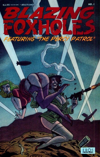 [Art Wetherell] Blazing Foxholes #1 cover